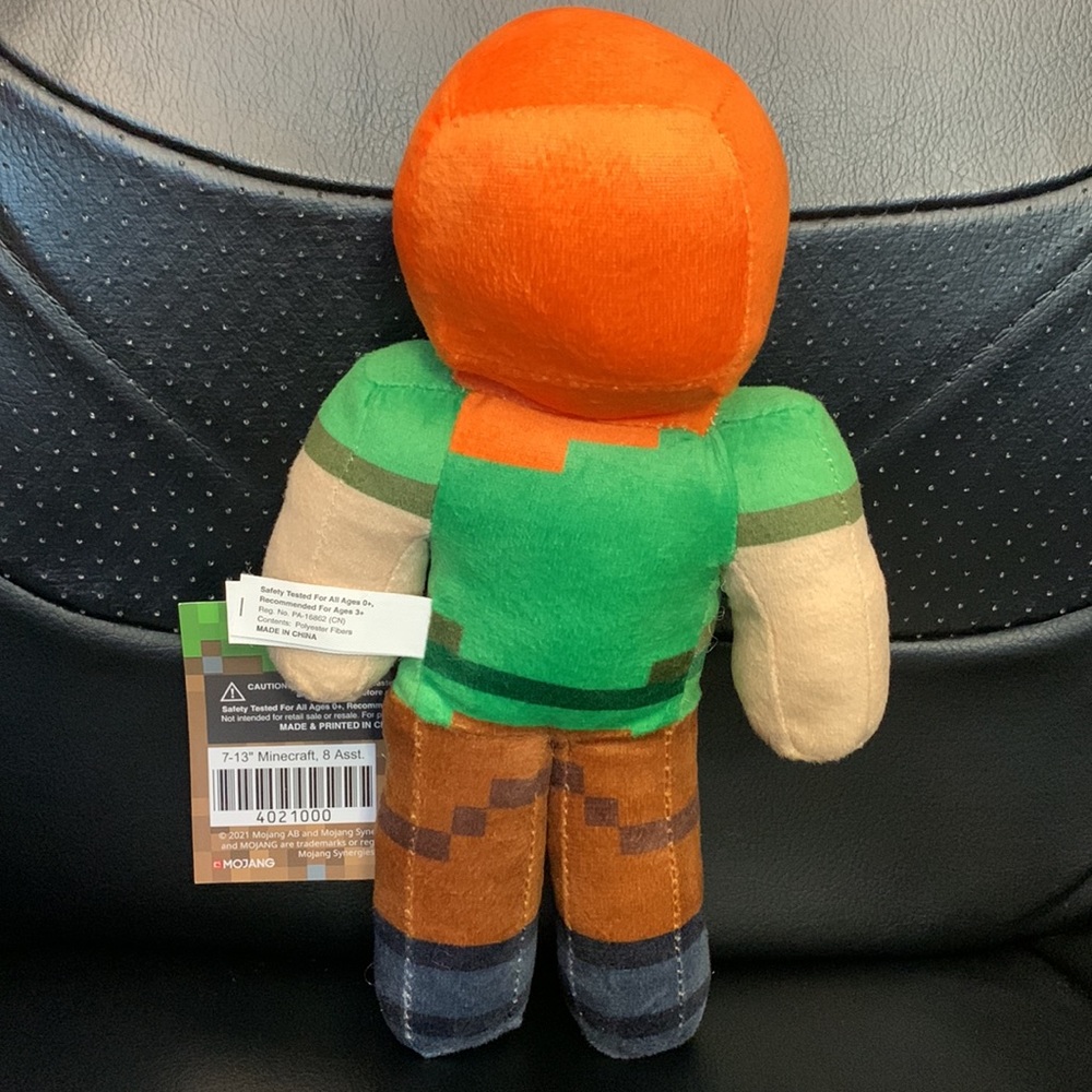 Minecraft Alex Plush 8” - Picture 2 of 2